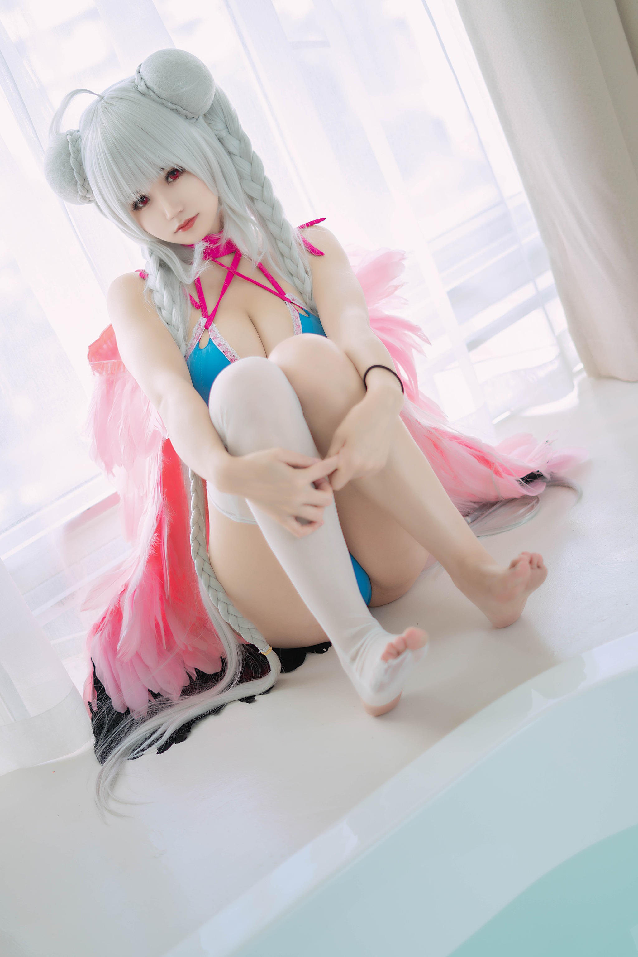 小仓千代w - NO.102 舰长 可畏泳装[20P]-XikXak